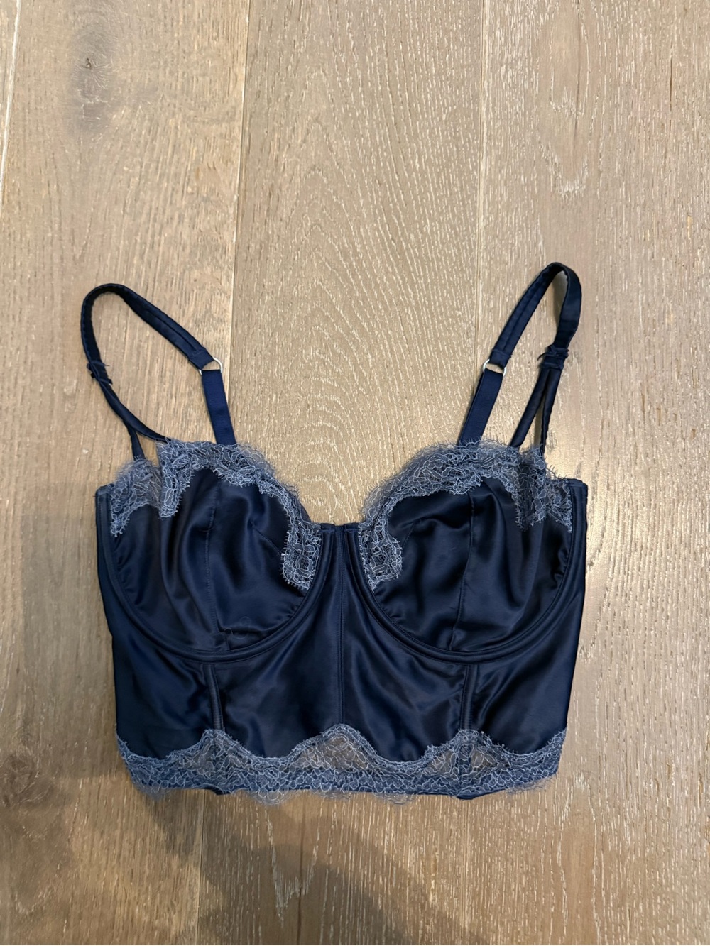 Victorias Secret Satin & Lace Bra